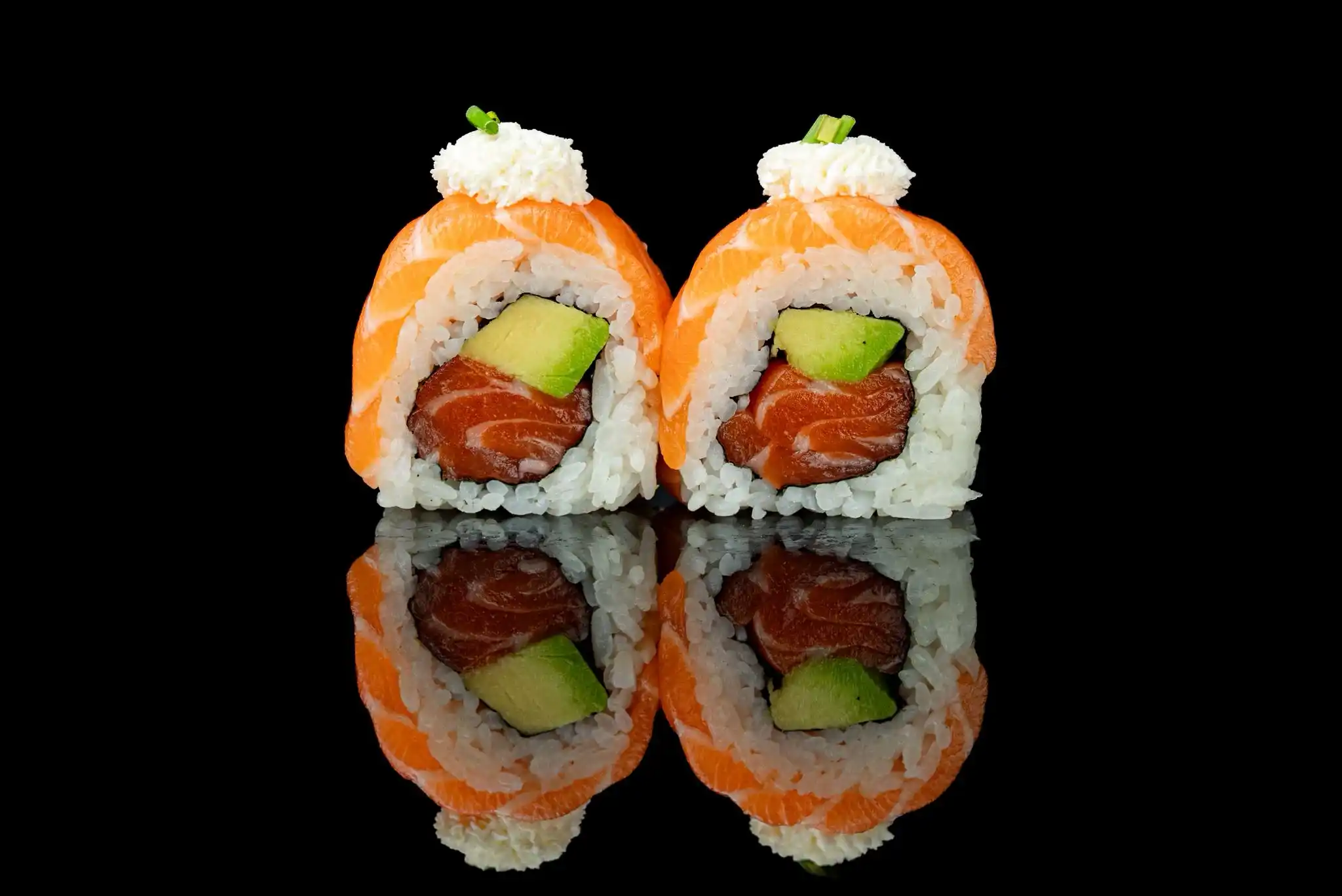 Double Salmon Roll