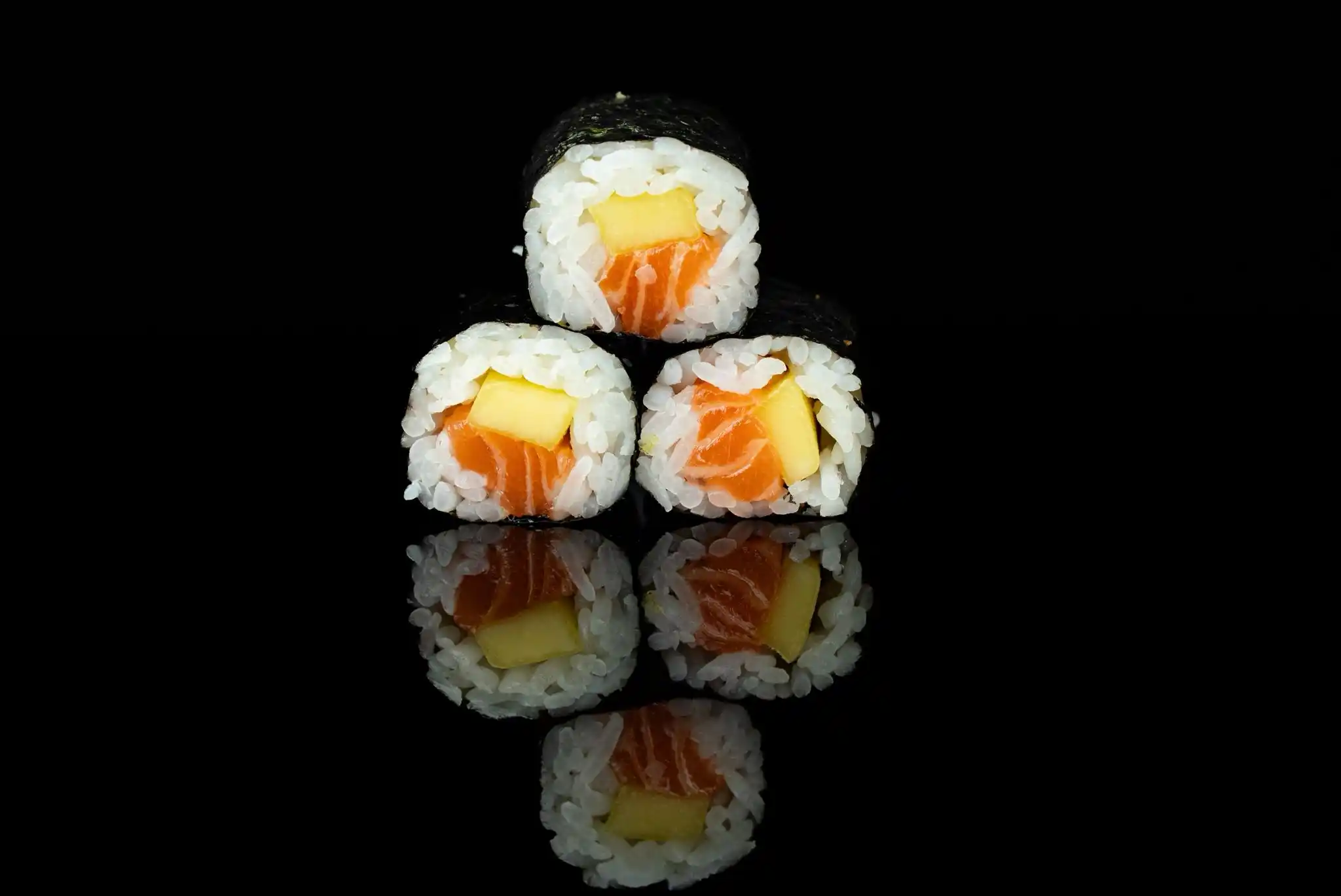 Mango Lachs Maki